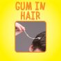 Removes gum in hair