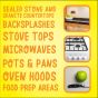 Works on variety of kitchen surfaces