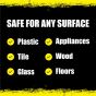 Goo Gone Paint Remover Wipes safe surfaces